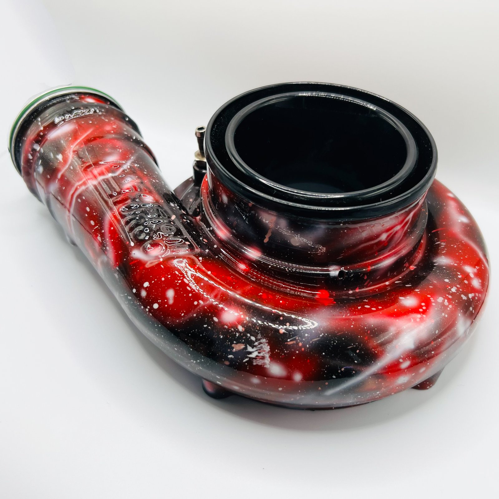 Further view of back of lake house with pool area.